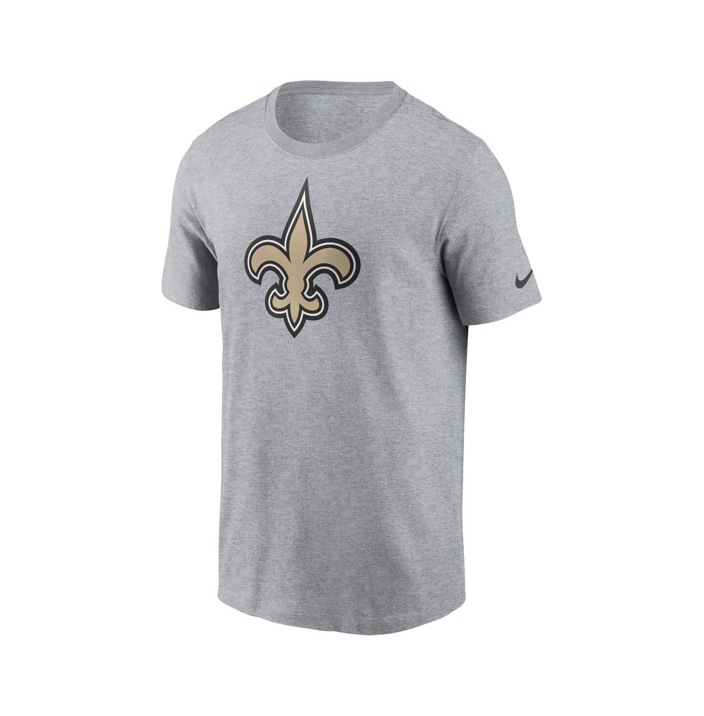 Мужская футболка Nike Gray New Orleans Saints Logo Essential — фото 2