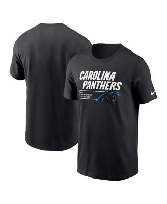 Men's Black Carolina Panthers Division Essential T-shirt