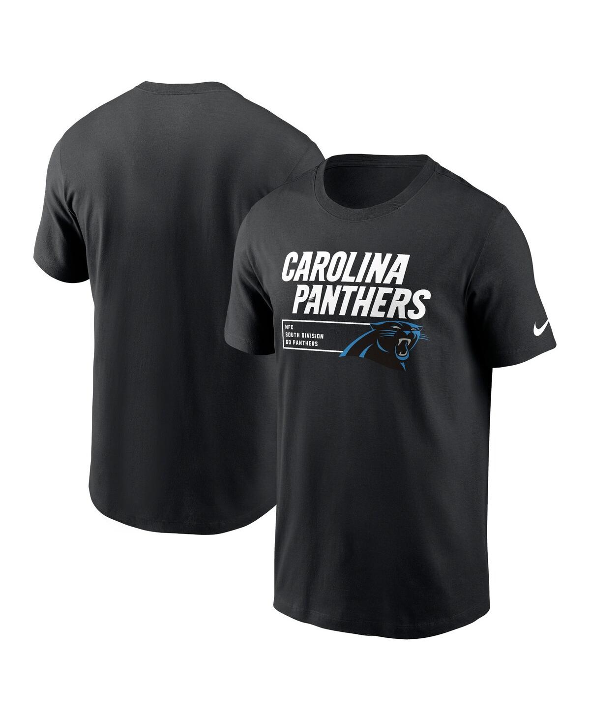 Men's NikeCarolina Panthers Division Essential T-shirt - Black
