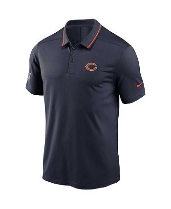 Nike Men's Navy Chicago Bears Sideline Victory Performance Polo