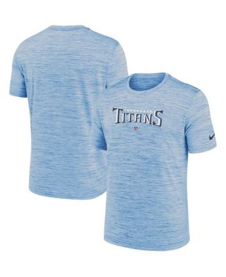 Nike Men's Blue Tennessee Titans Velocity Performance T-shirt - Macy's