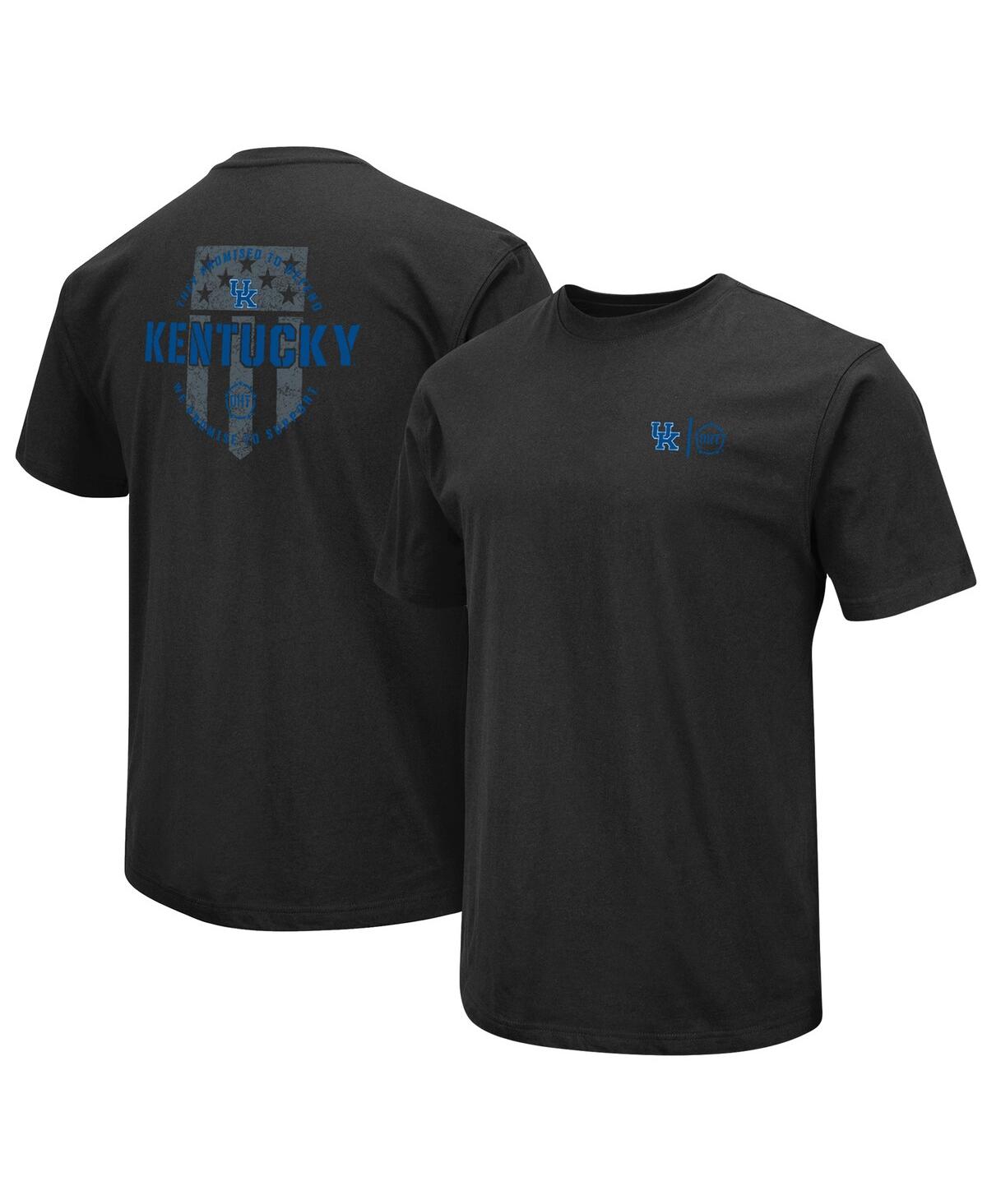 Colosseum Men's  Black Kentucky Wildcats Oht Military-inspired Appreciation T-shirt