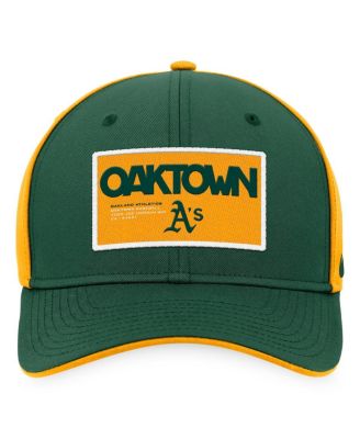 Men's Green, Gold Oakland Athletics Classic99 Colorblock Performance Snapback Hat