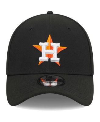 Men's Black Houston Astros Logo 39THIRTY Flex Hat
