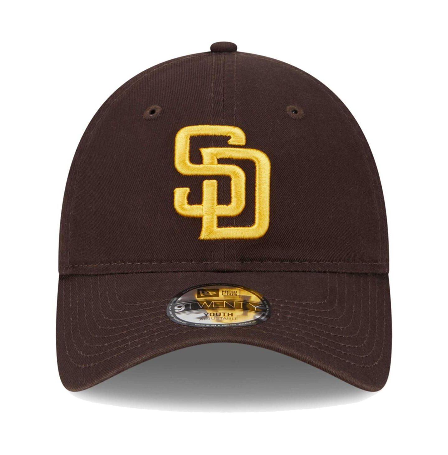 Детская кепка New Era Brown San Diego Padres Team 9TWENTY Adjustable Hat — фото 3