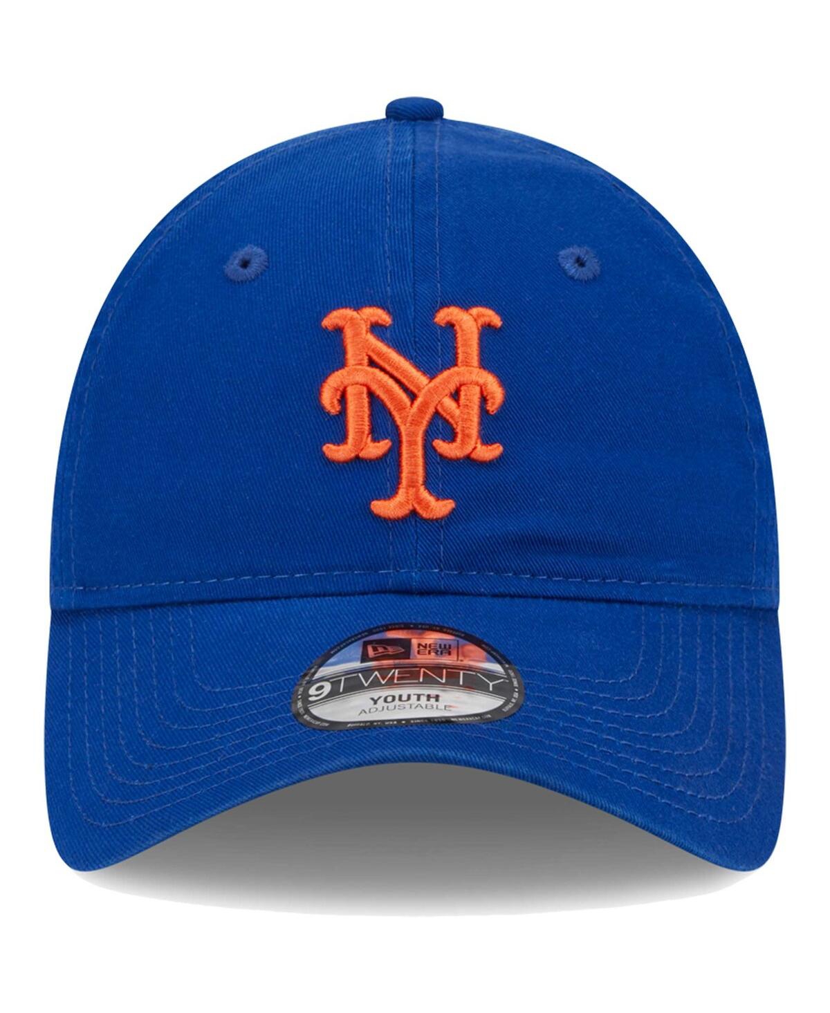 Shop New Era Little Boys And Girls  Royal New York Mets Team 9twenty Adjustable Hat