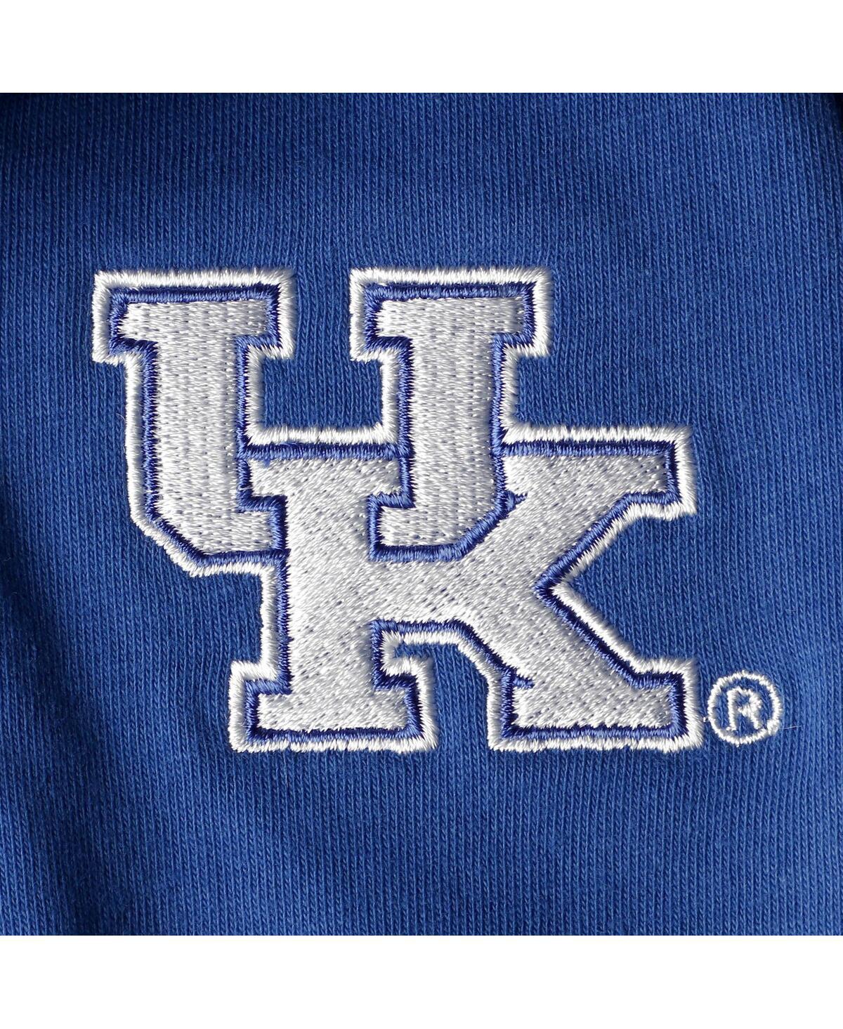 Shop Little King Apparel Infant Boys And Girls Royal Kentucky Wildcats Polo Bodysuit