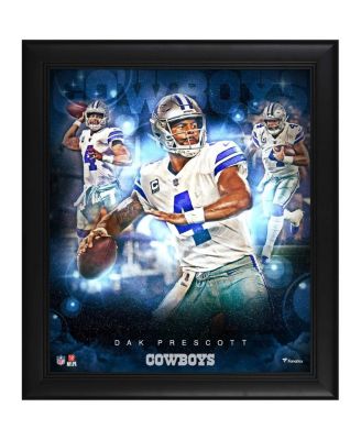 Fanatics Authentic Dak Prescott Dallas Cowboys Framed 15 x 17 Stars of The Game Collage