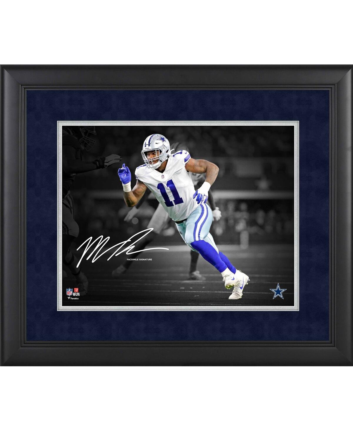 Fanatics Authentic Micah Parsons Dallas Cowboys Facsimile Signature Framed 11" X 14" Spotlight Photograph In Multi