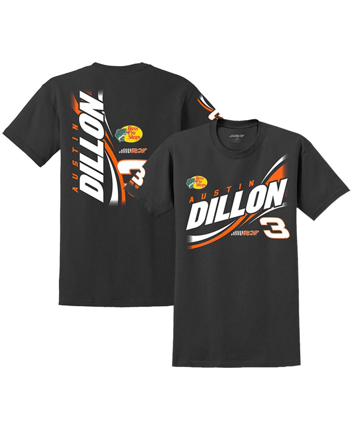 Men's Richard Childress Racing Team Collection Black Austin Dillon Lifestyle T-shirt - Black