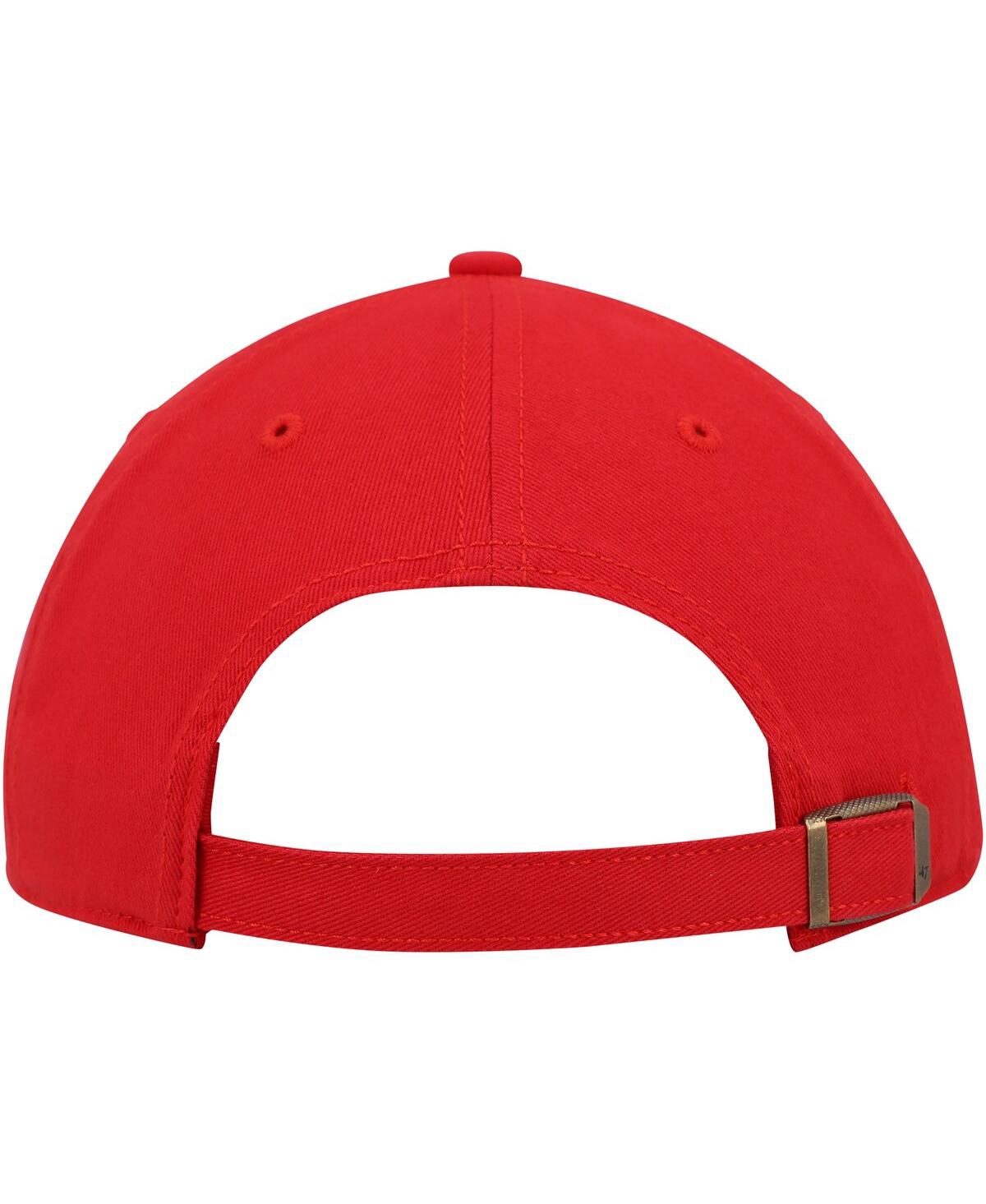 Shop 47 Brand Women's ' Red Montreal Canadiens Team Miata Clean Up Adjustable Hat