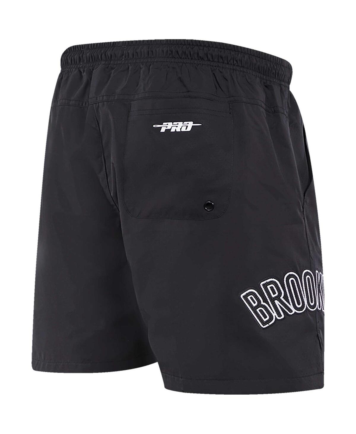 Men's Pro StandardBrooklyn Nets Classics Woven Shorts - Black