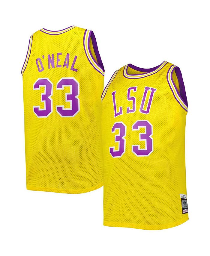 Lids Shaquille O'Neal LSU Tigers Mitchell & Ness Authentic Jersey