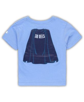Toddler Boys and Girls Carolina&nbsp;Blue North Carolina Tar Heels Super Hero T-shirt