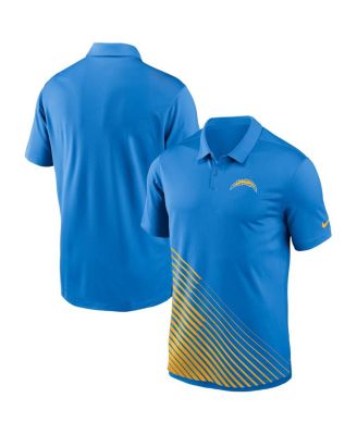Men's Powder Blue Los Angeles Chargers Vapor Performance Polo Shirt