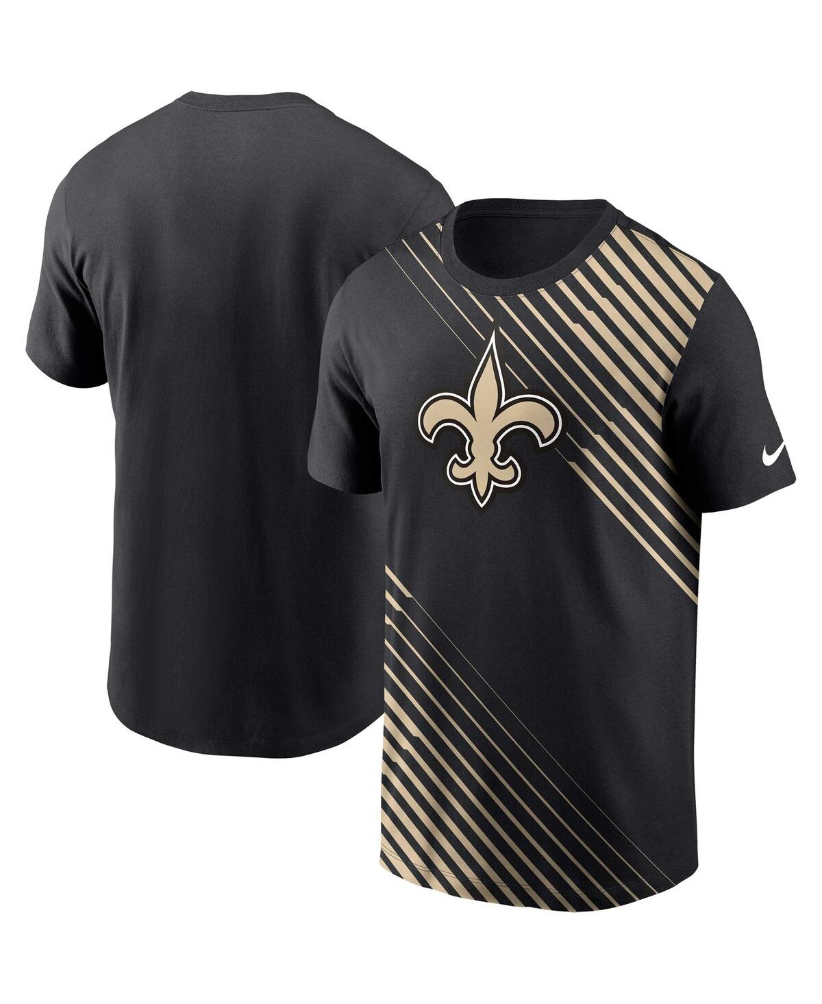 Men's NikeNew Orleans Saints Yard Line Fashion Asbury T-shirt - Black