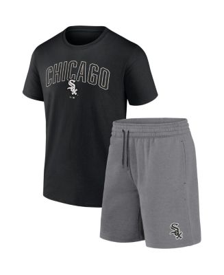 売れ筋商品|||ファナティクス Tシャツ トップス レディース Men's Black, Heather Gray Chicago White Sox Arch T-shirt and Shorts Combo Set Black, Heather Gray Fanatics Men's Black, Heather Gray Chicago White Sox Arch T