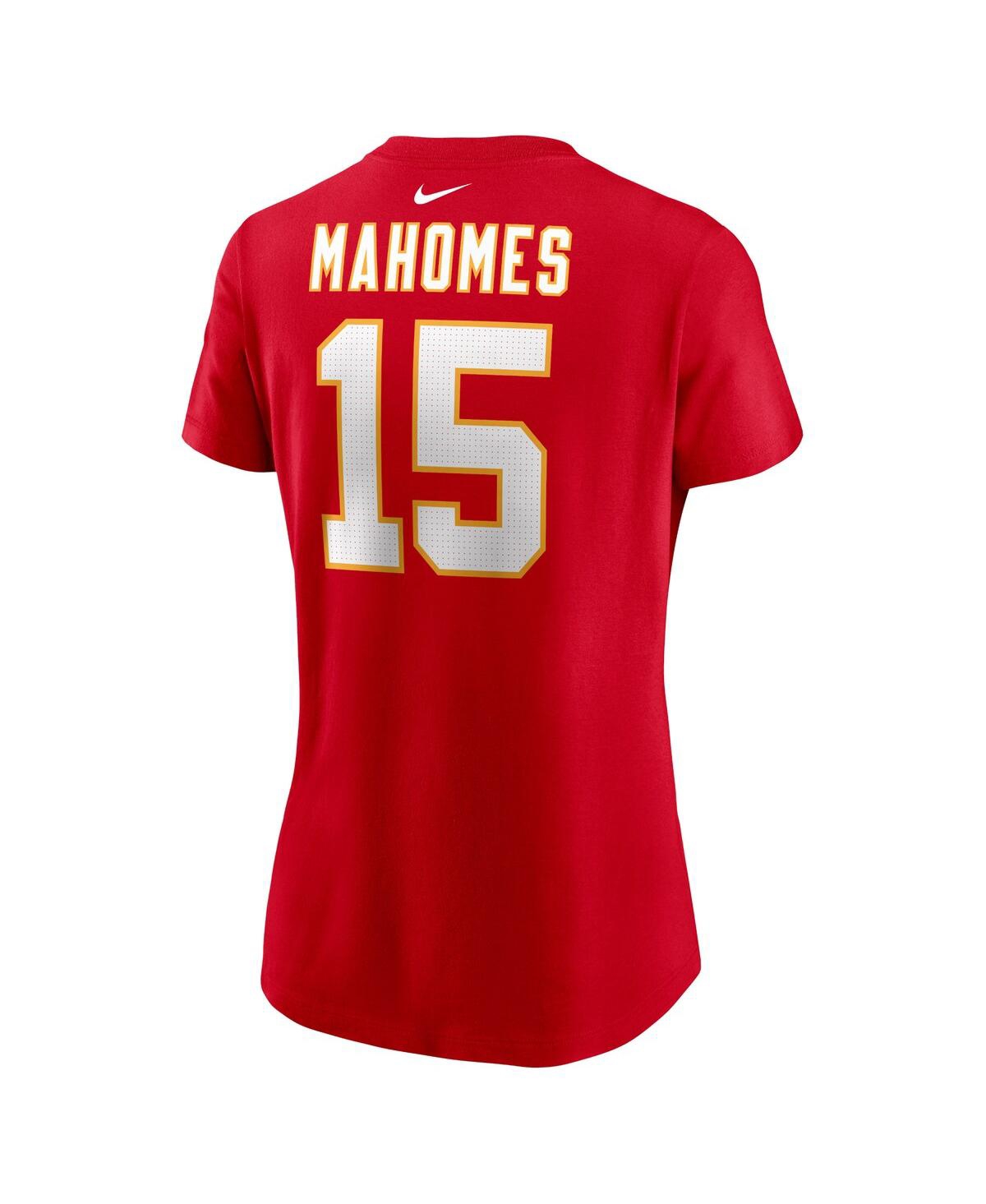 Nike Women's  Patrick Mahomes Red Kansas City Chiefs Player Name And Number T-shirt In Red