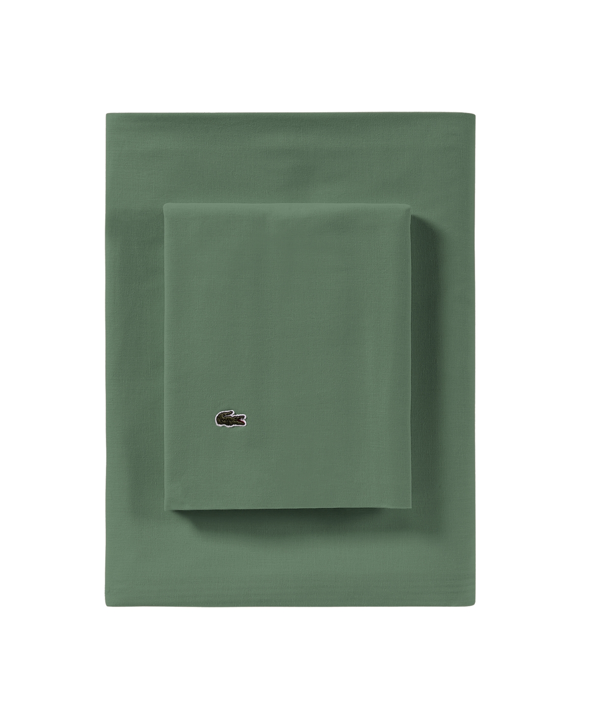 Lacoste Home Solid Cotton Percale Sheet Set