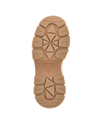 Women's Bisun Lugged Rubber Sole Lace Up Platform Sneakers