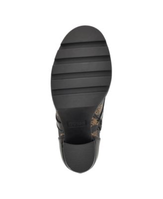 Women's Neadyn Heeled Lug Sole Lace Up Hiker Booties