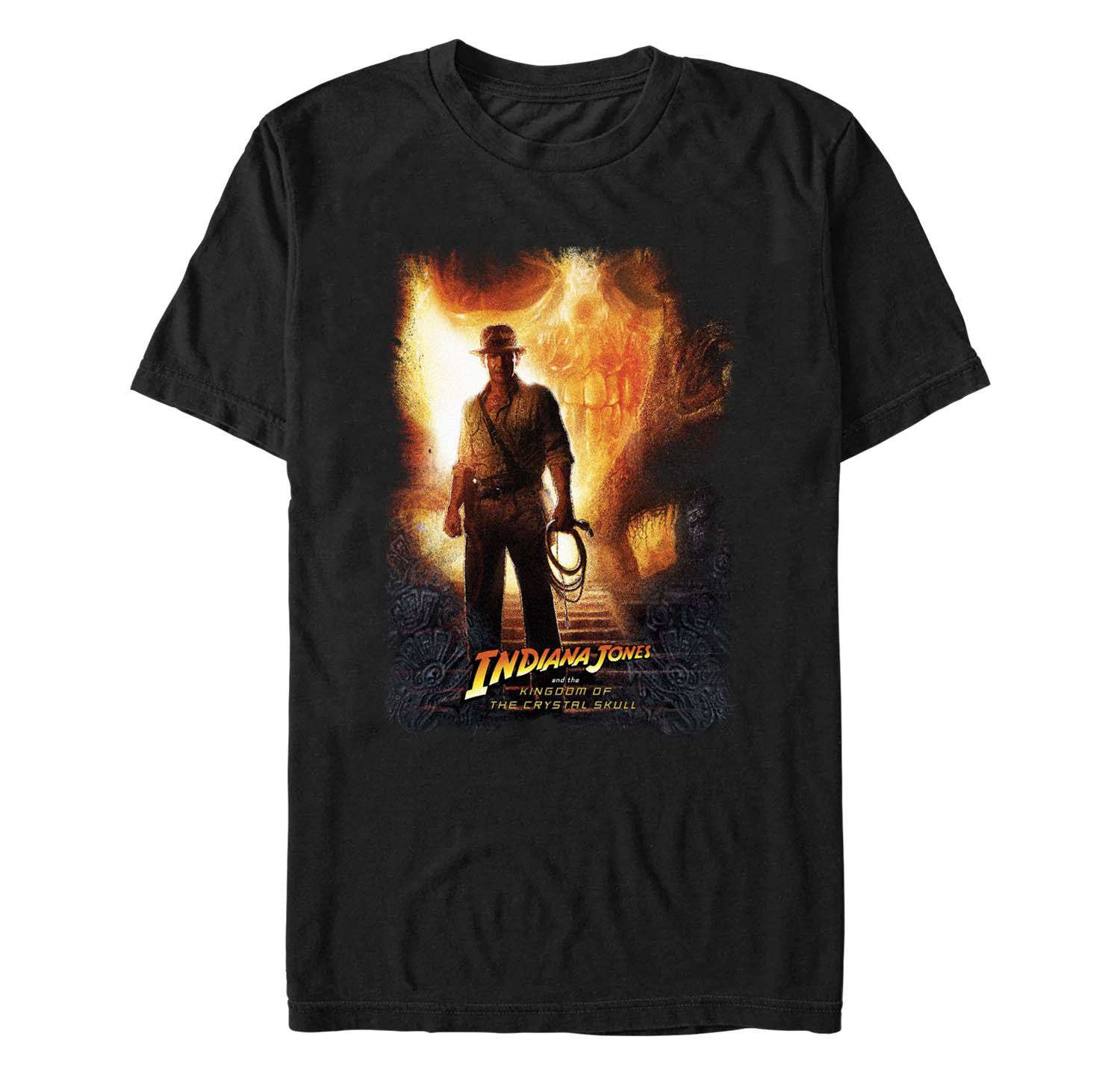 Men's Poster Burnt Edge Short Sleeve T-shirt