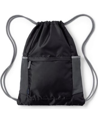 Lands' End School Uniform Kids Packable Drawstring Bag - Macy's