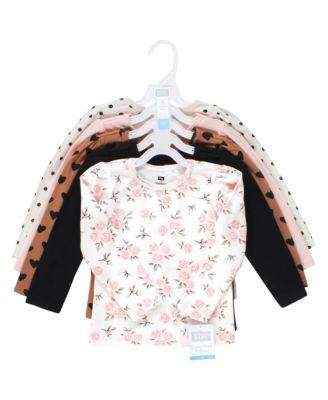 Toddler Girls Hudson Long Sleeve T-Shirts, Fall Botanical