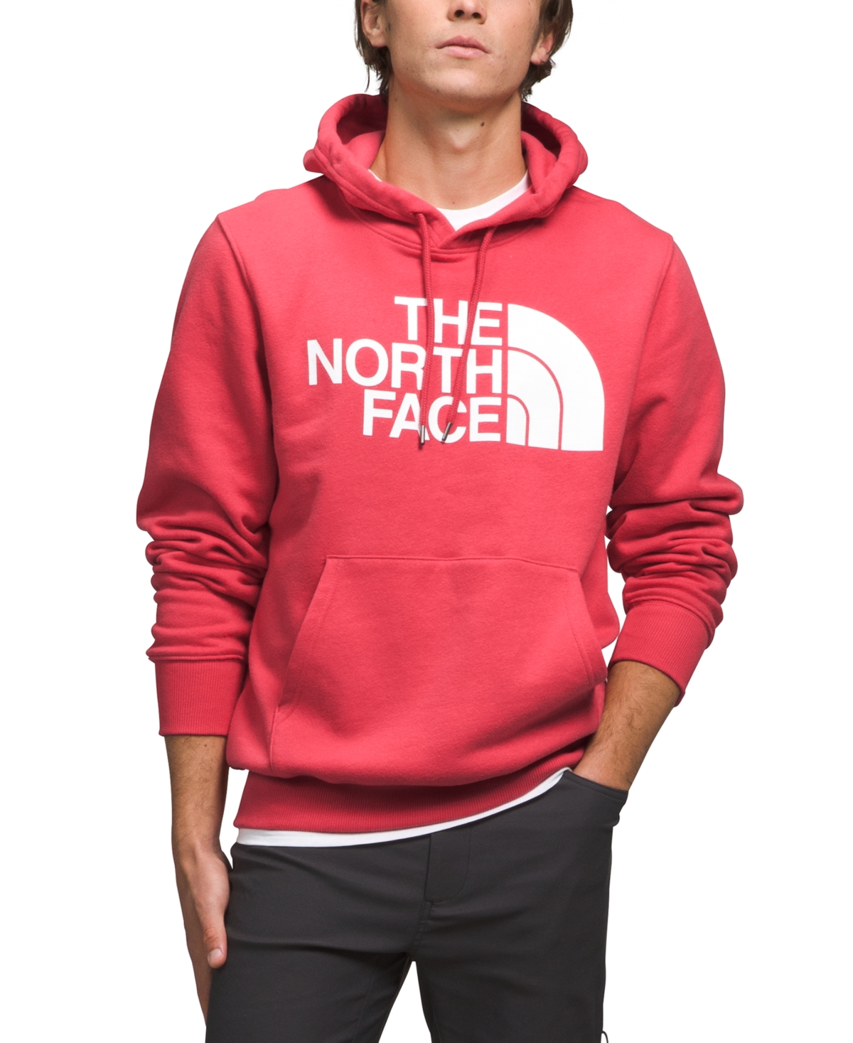 North face pink clay hoodie online