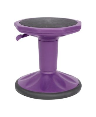 Saylor Height Adjustable Active Motion Stool For Kids With Weighted Rubber Non-Slip Bottom