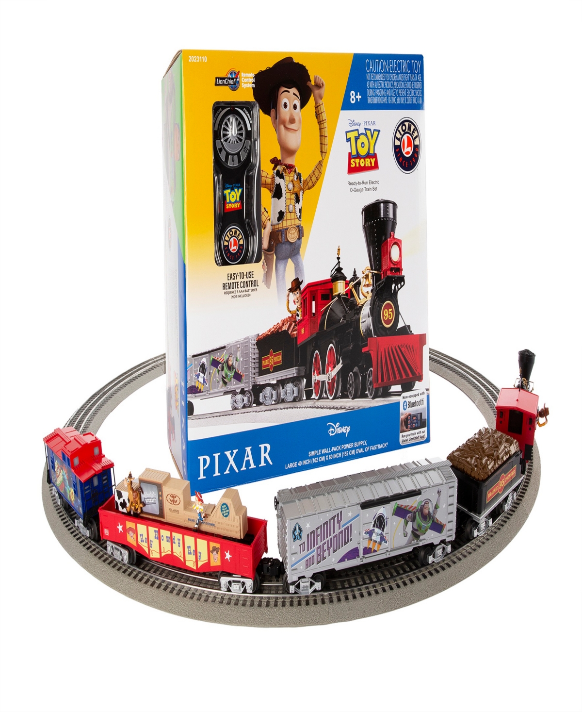 Lionel Disney Toy Story Lionchief Bluetooth Train Set With Remote In Multi