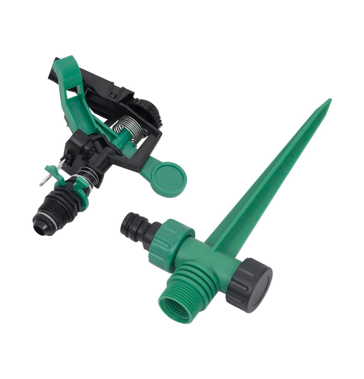 vidaXL Impulse Sprinkler Garden Watering 6 pcs