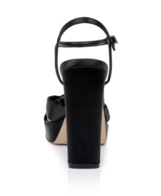 Women's Valencia Square Toe Evening Platform Sandals