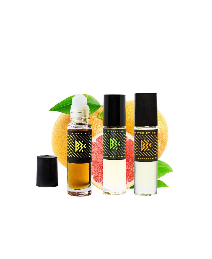 Butter By Keba Three Essentials Citrus & Fruit Perfume Oil Trio Macy's
