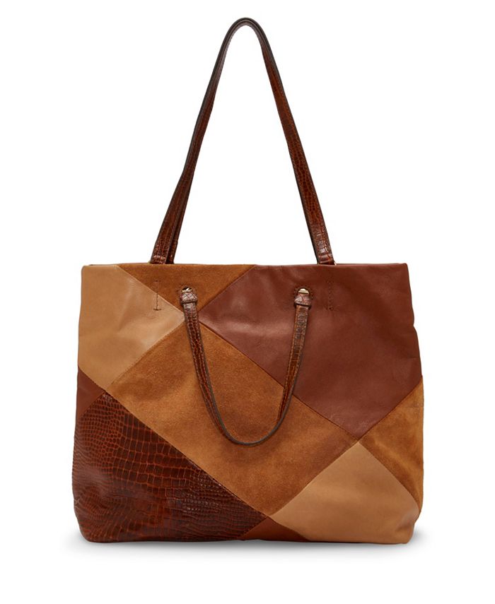 Lucky Brand Women s Jema Leather Tote Handbag Macy s