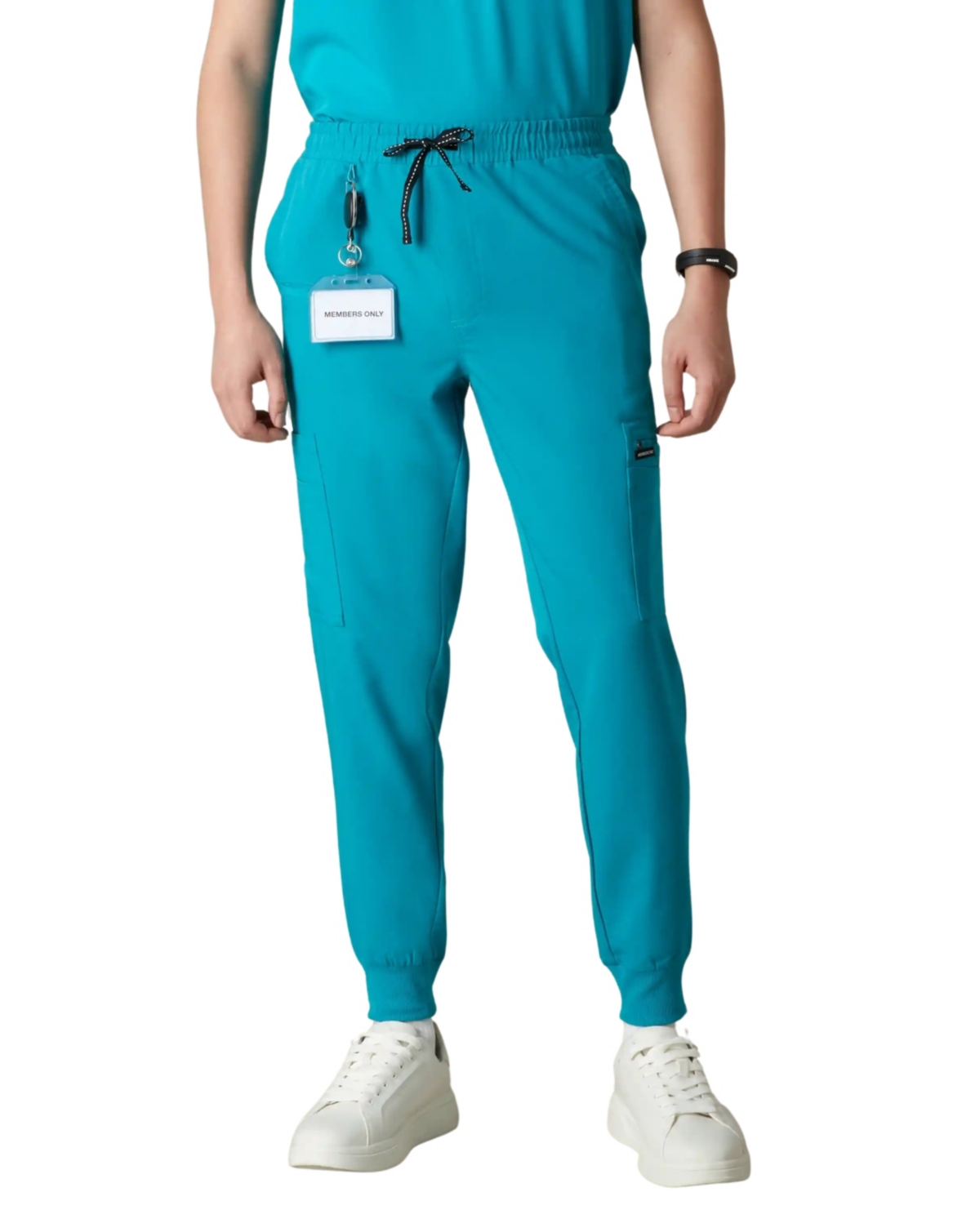London Jogger Scrub Pants for Men - Royal blue