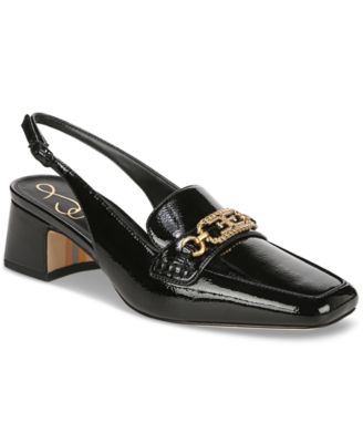 Sam Edelman - Women's Teana Embellished Slip-On Slingback Pumps