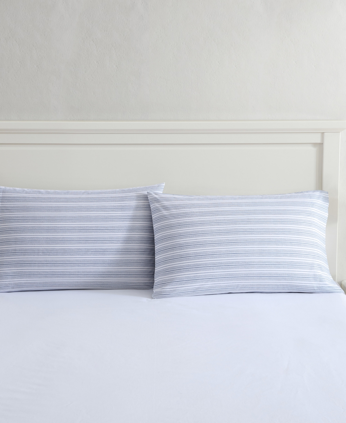 Nautica Beaux Stripe Cotton Percale Pillowcase Pair