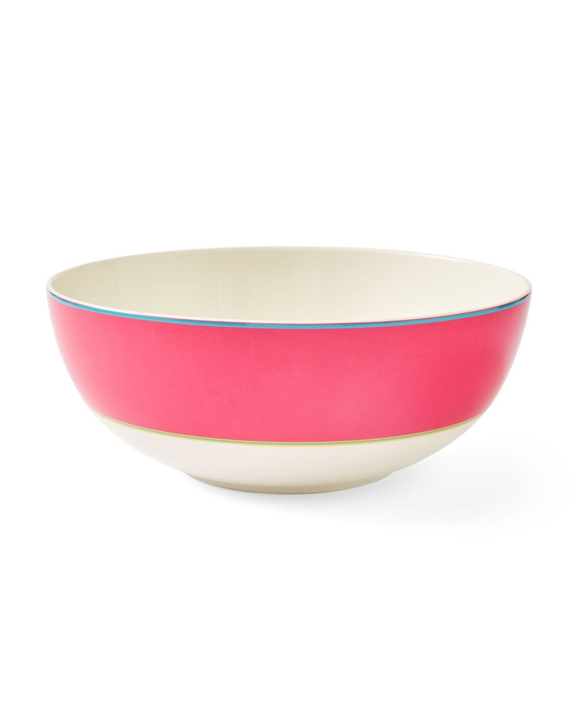 Kit Kemp For Spode Calypso Serving Bowl, 10" In Pink