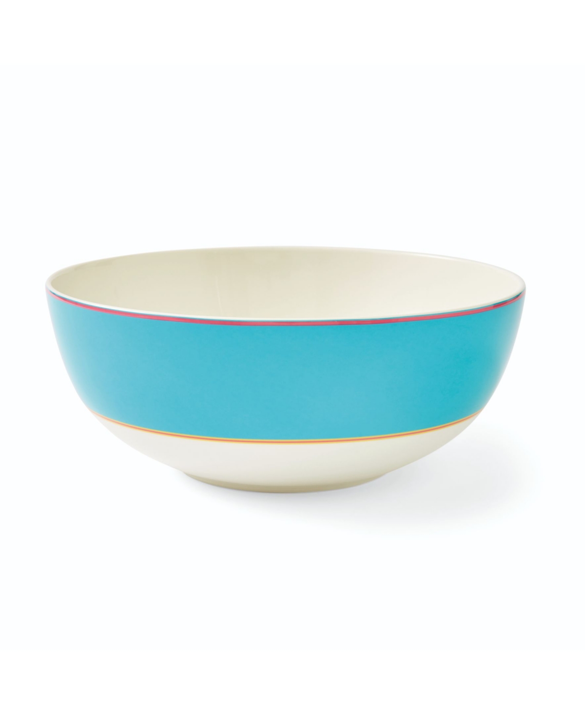 Shop Kit Kemp For Spode Calypso Serving Bowl, 10" In Turquoise