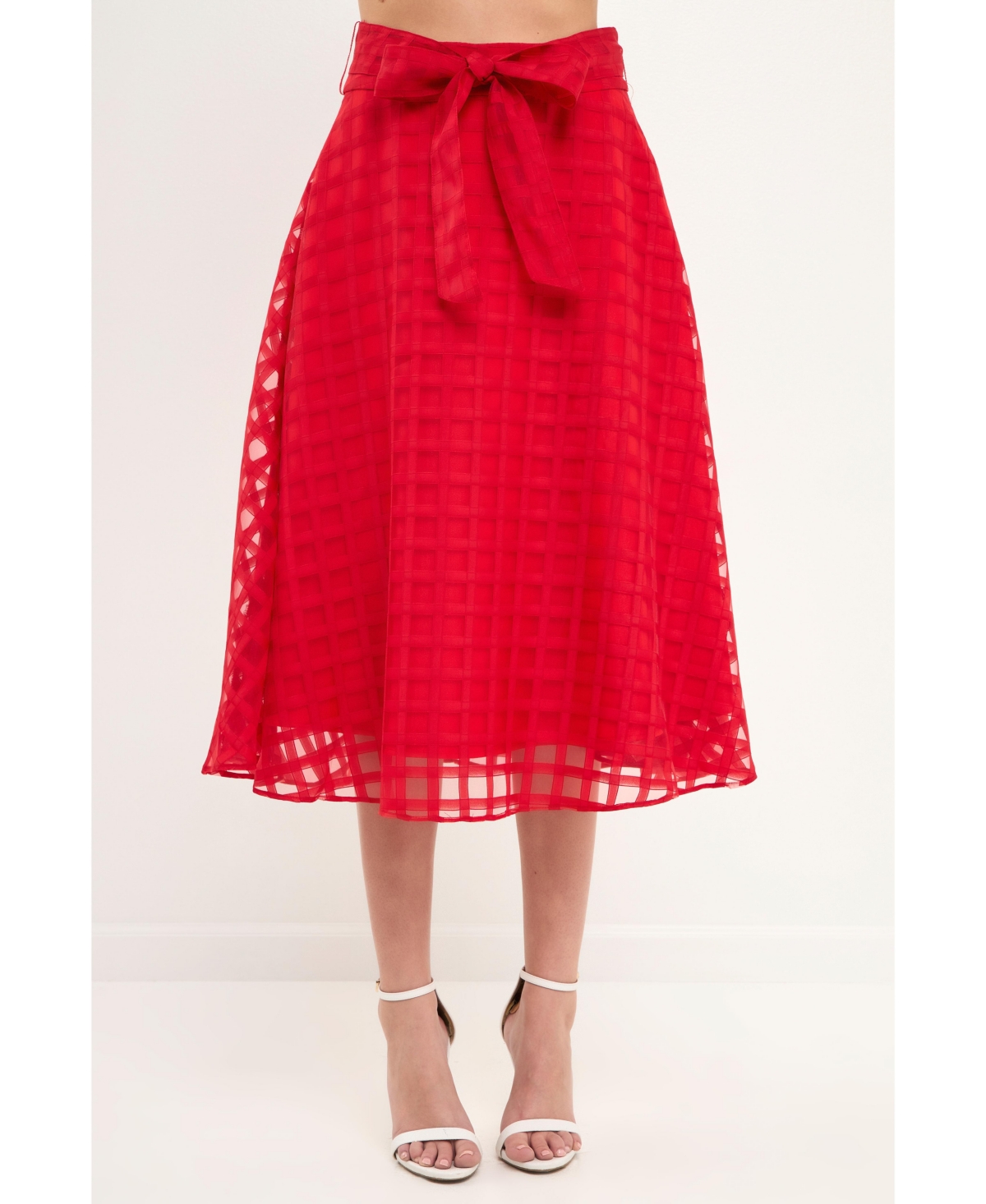 English factory hotsell polka dot skirt