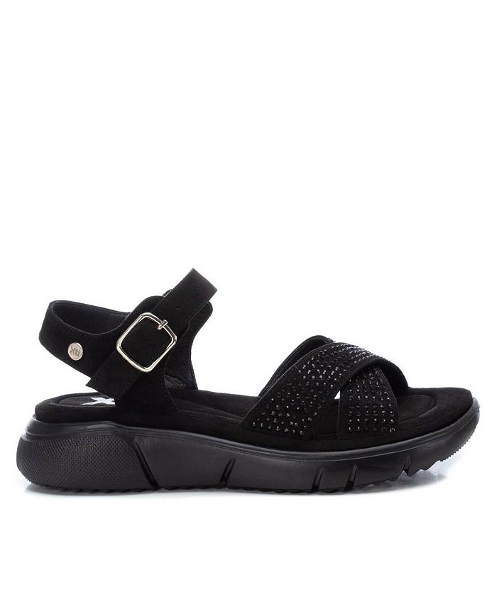 Xti - Women's Heel Suede Sandals