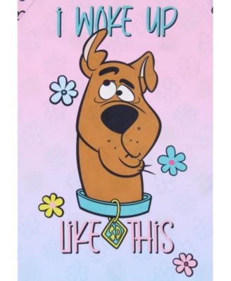 Girls Nightgown I Woke Up Like This Flower Long-Sleeve Raglan Pajama