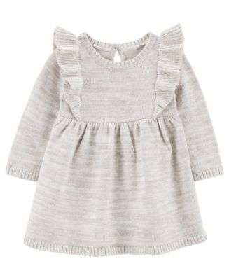 Long Sleeve Daisy's Diaper Cover Dress main image 0