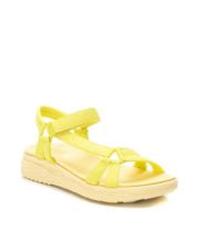 Yellow cheap sandals macys
