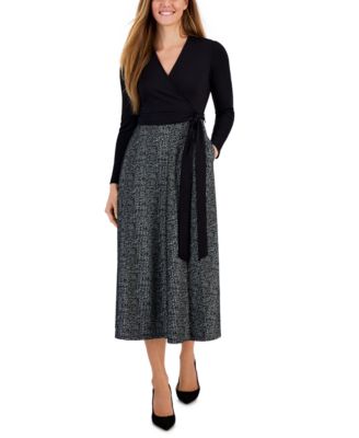 Anne Klein - Women's Serenty Combo Dress