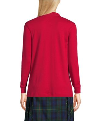 Women's Long Sleeve Interlock Polo Shirt