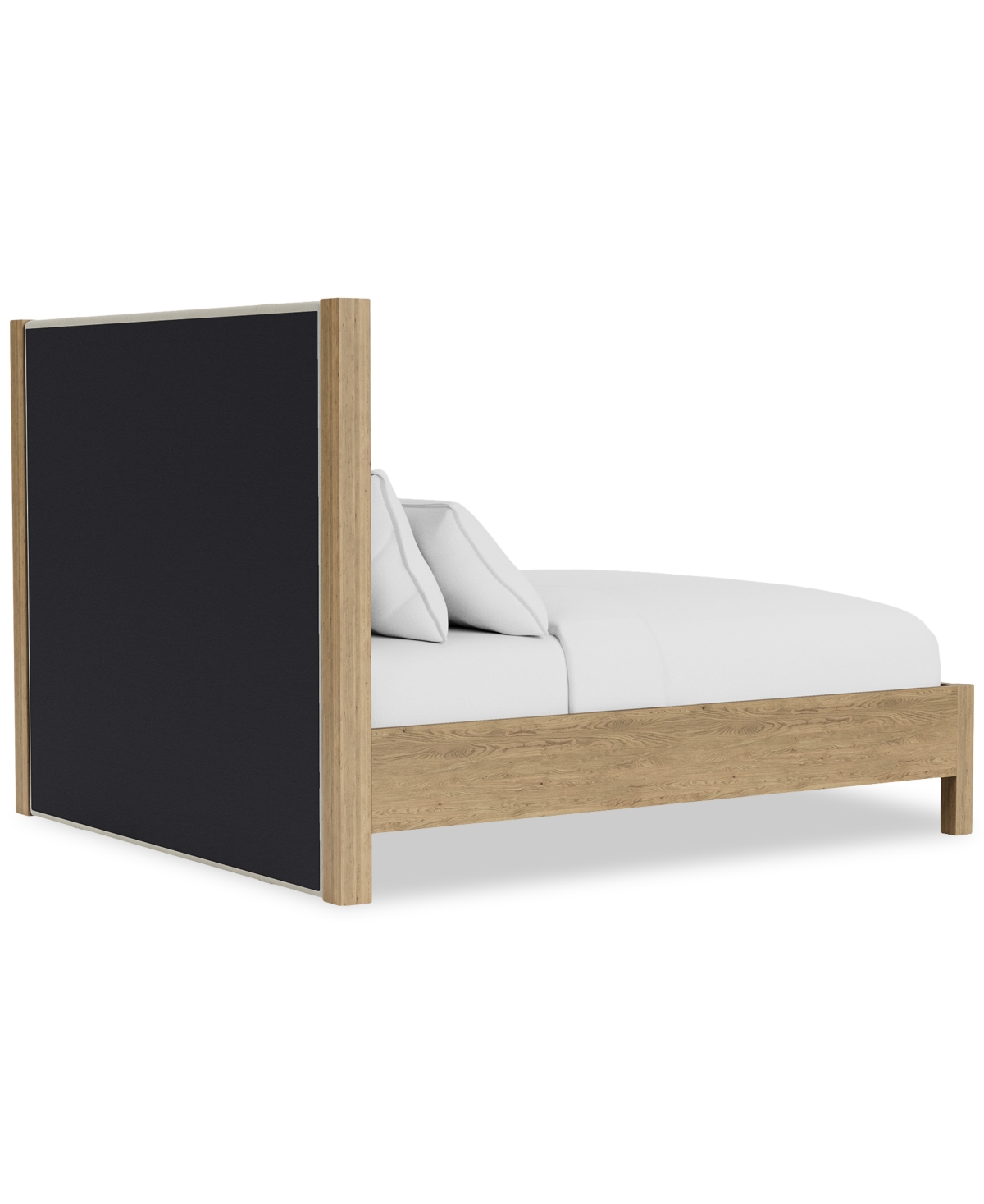 Macy's Davie Queen Upholstered Bed In Brown