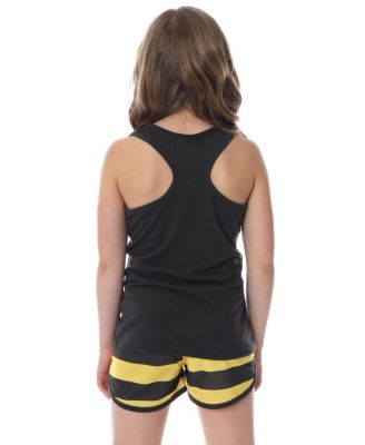 Big Girls Hogwarts House Crest Racerback Tank Shorts 2PC Pajama Set