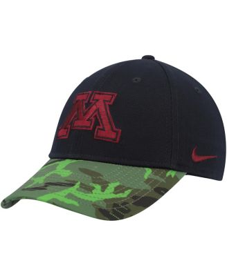 Men's Black, Camo Minnesota Golden Gophers Veterans Day 2Tone Legacy91 Adjustable Hat